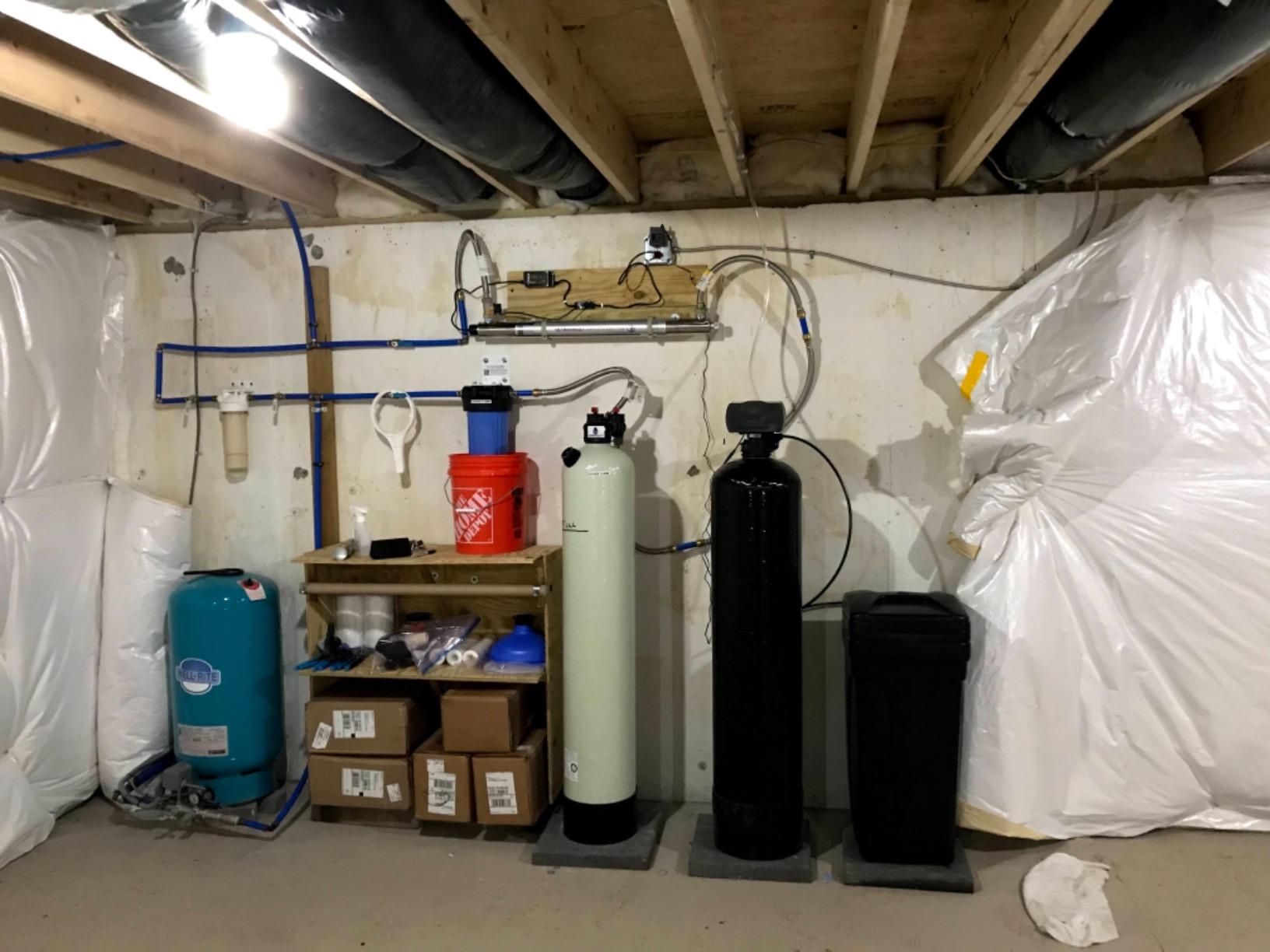 Aquasure Whole House Water Filtration Bundle w/Water Softener, 75 GPD RO System & Dual Purpose Sediment/GAC Pre-Filter (72,000 Grains) customer photo 1
