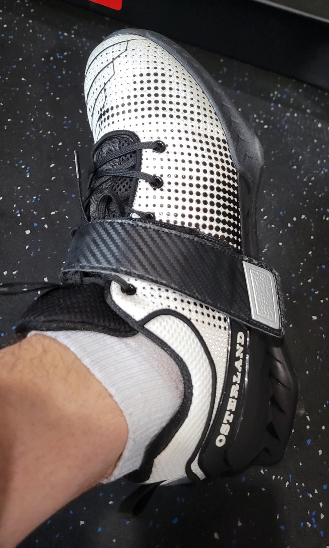 Osterland Weightlifting Shoes for Men Women,1.4 Inch Heel Squat Shoes customer photo 1