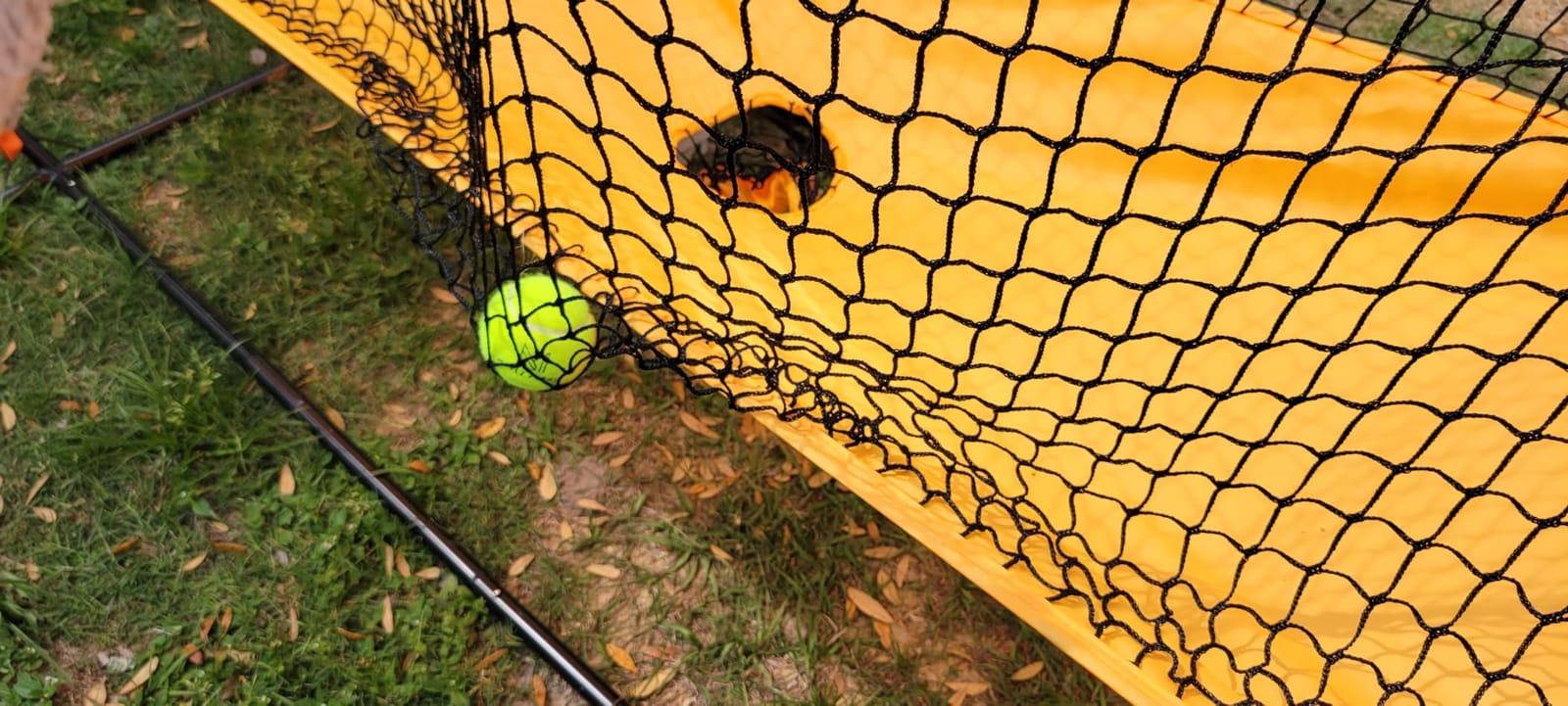 MR Tennis Ball Return Net 7’x6’ Freestanding Multi-Sport Training Net customer photo 2