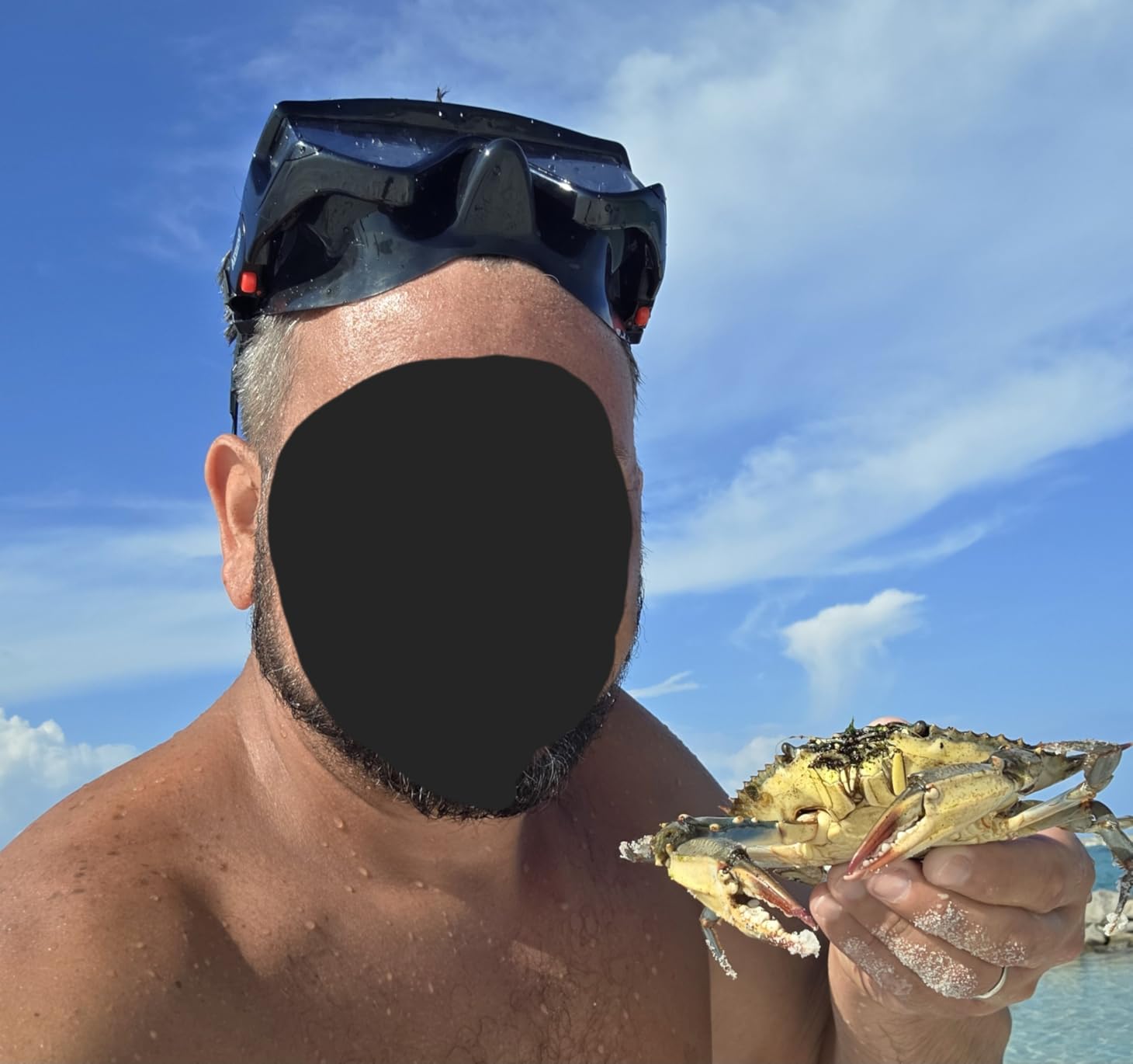 Aegend Snorkeling Gear for Adult Kid - Anti-Fog Mask with Top Dry Valve customer photo 2