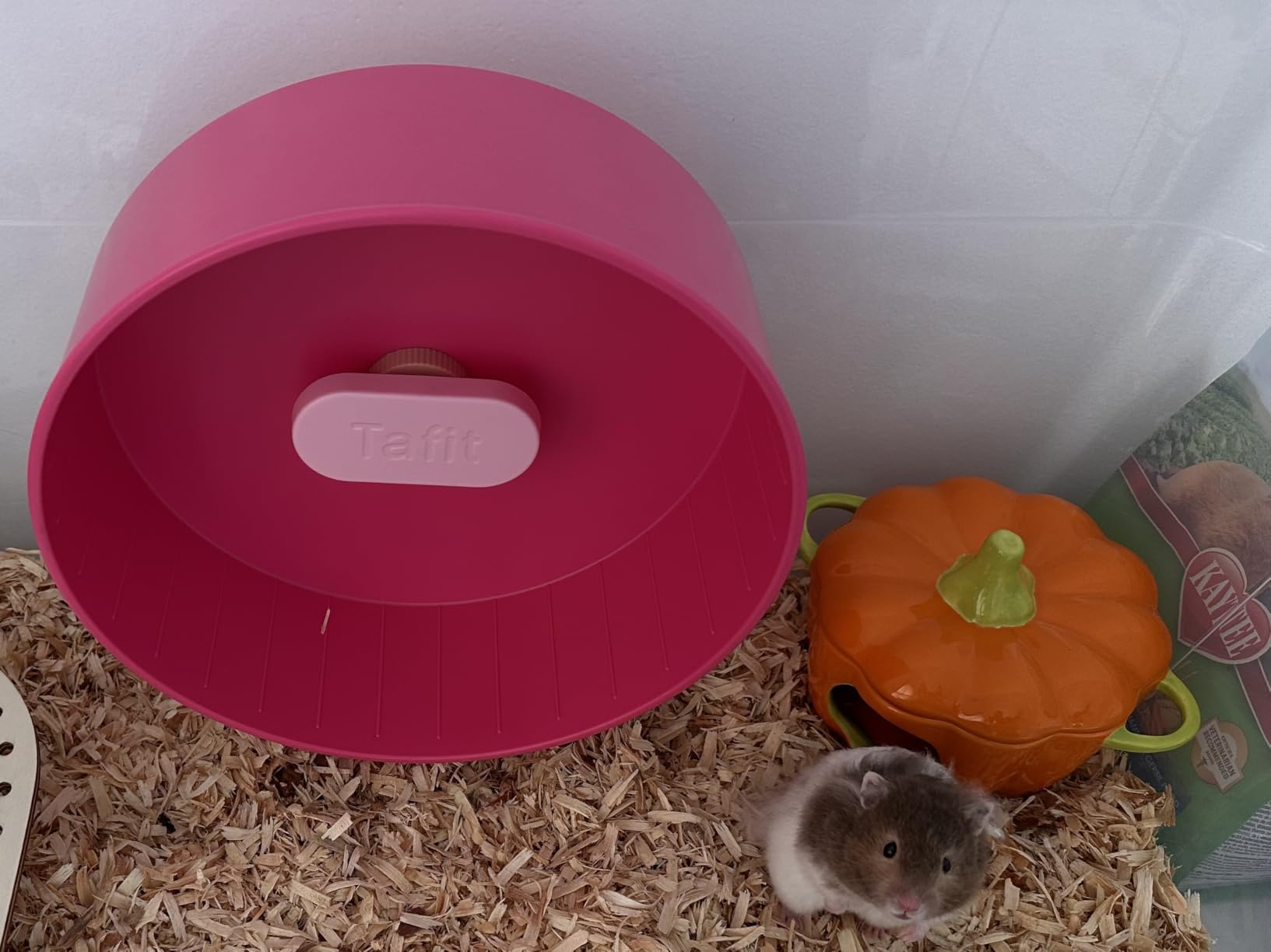 Super-Silent Hamster Exercise Wheel - 8.66-inch Quiet Running Spinner | 9.5-12.3