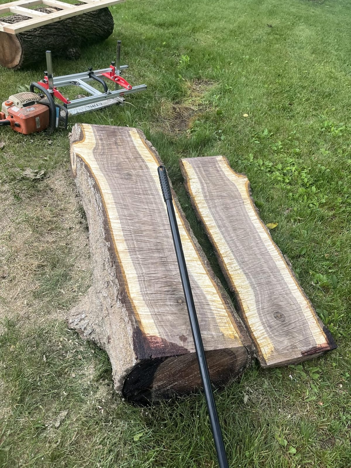 Zozen Chainsaw Mill with Lumber Guide Brackets, 3 Adjustable Sizes customer photo 1