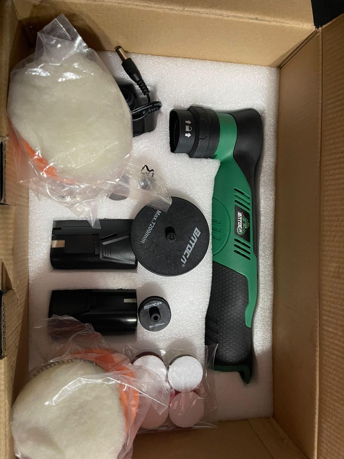 BATOCA S5 Cordless Mini Car Polisher Buffer Sander Rotary & Dual Action customer photo 1