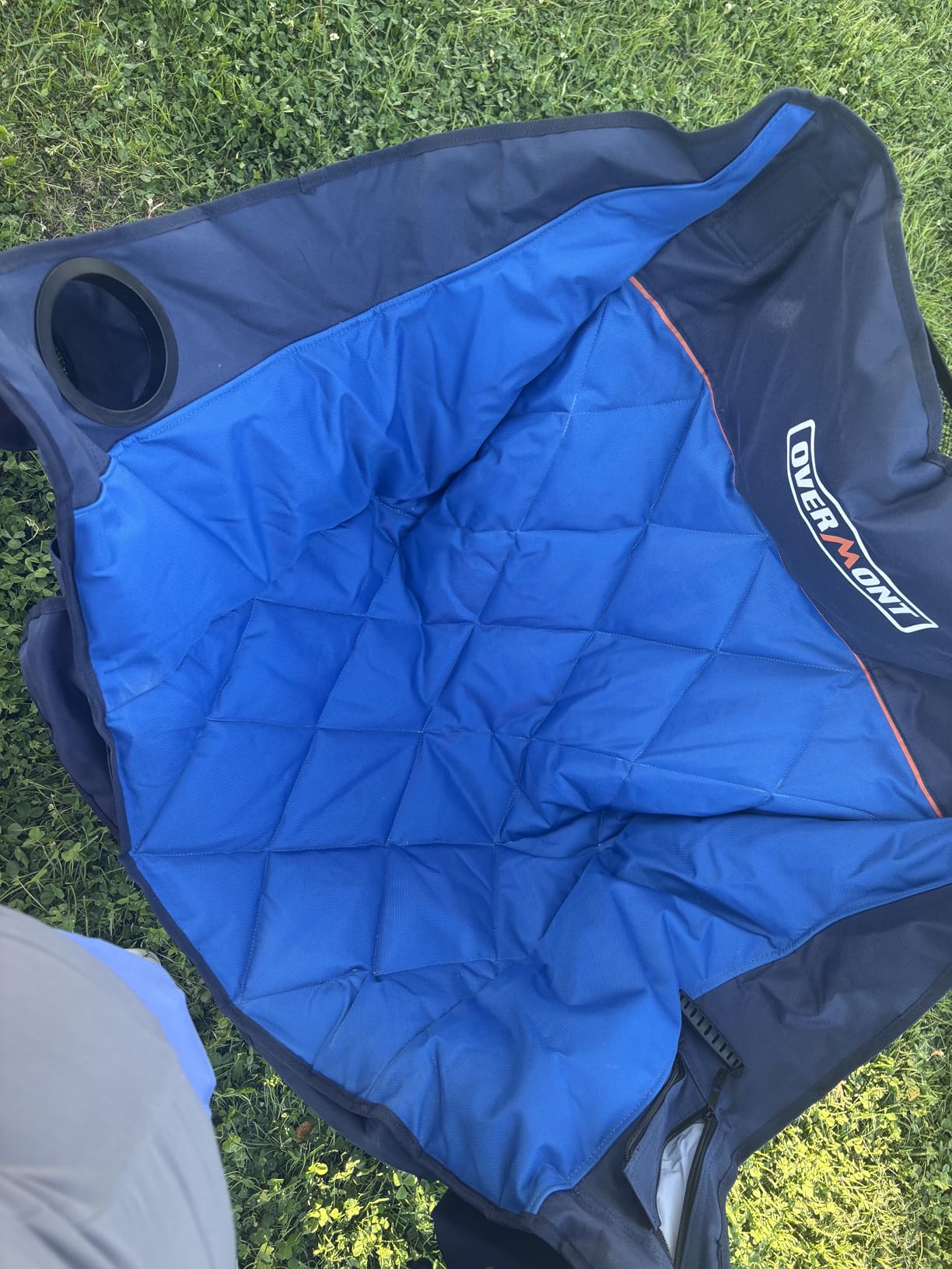 Overmont Oversized XL Camping Chair for Adults 500 lb Support customer photo 1