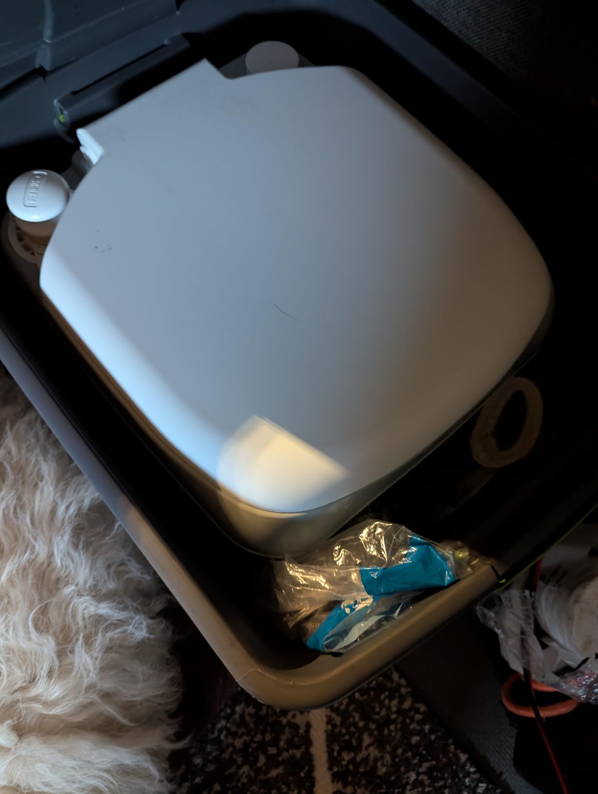 Kohree Portable Toilet for Camping 5.3 Gallon, 20L Cassette Toilet customer photo 2