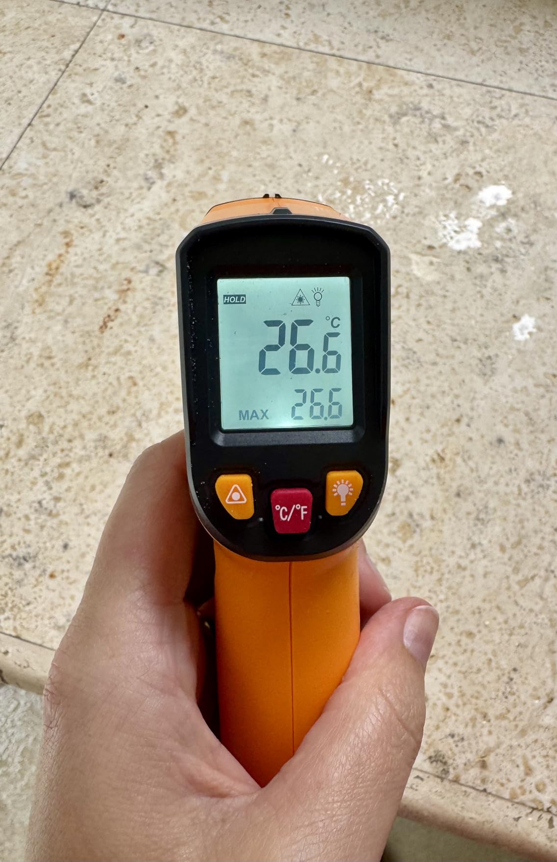 KNINE OUTDOORS Infrared Thermometer Gun, -58℉ to 1112℉ customer photo 1
