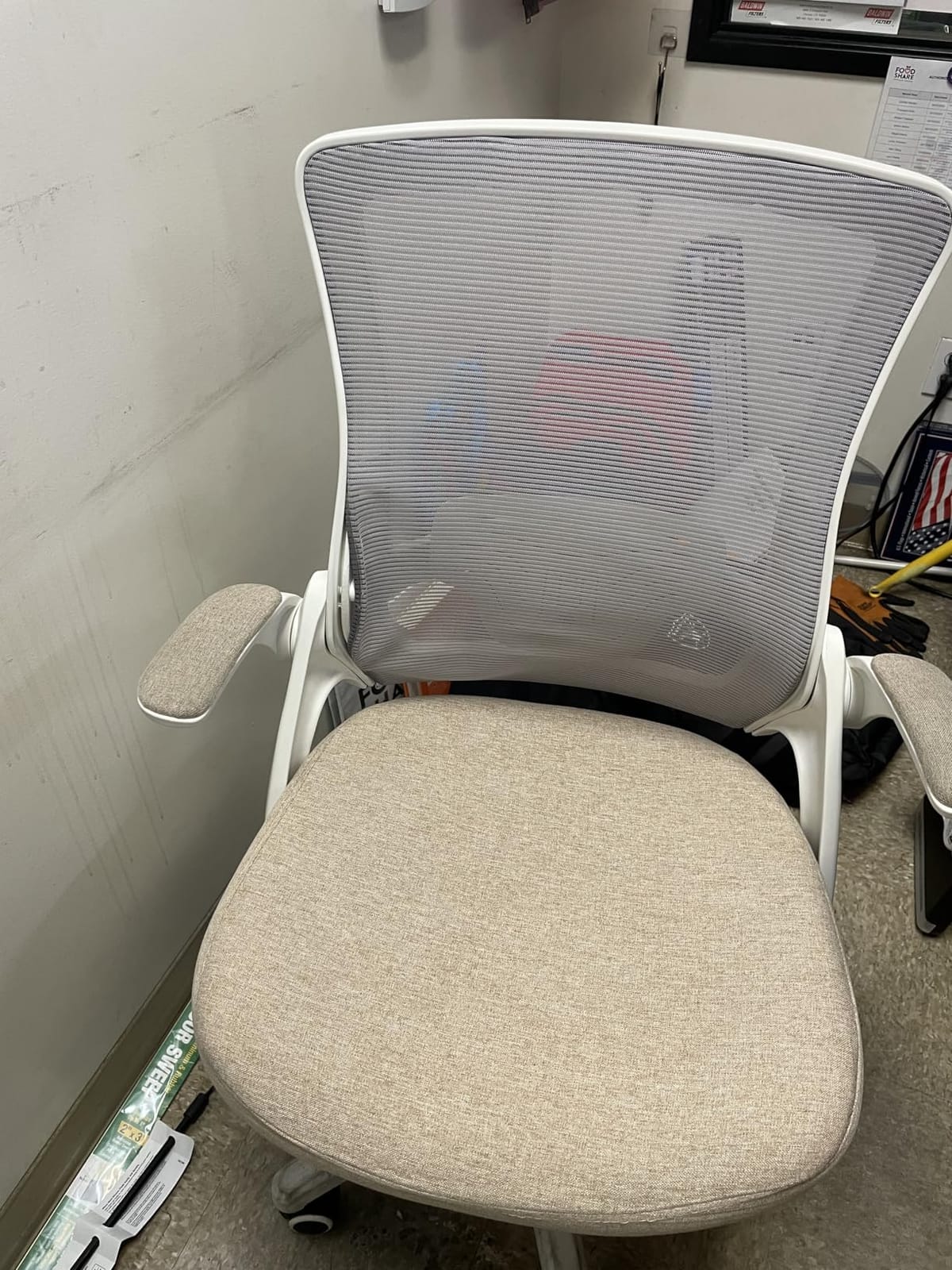 NEO CHAIR Office Desk Chair High Back Mesh Chair Adjustable Lumbar, Black customer photo 2