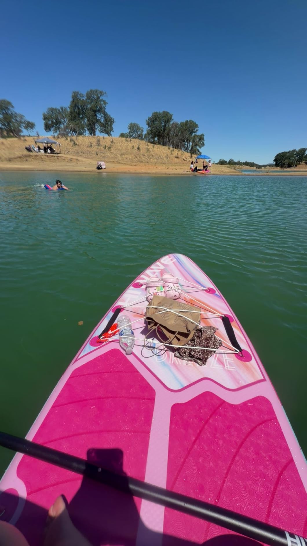 Hiwave Inflatable Stand Up Paddle Board 11’*34”*6” Sup Board, 420lbs Capacity Adult&Youth Paddle Board, Pet Friendly for Ocean&Lake, w/Double Action Hand Pump customer photo 2