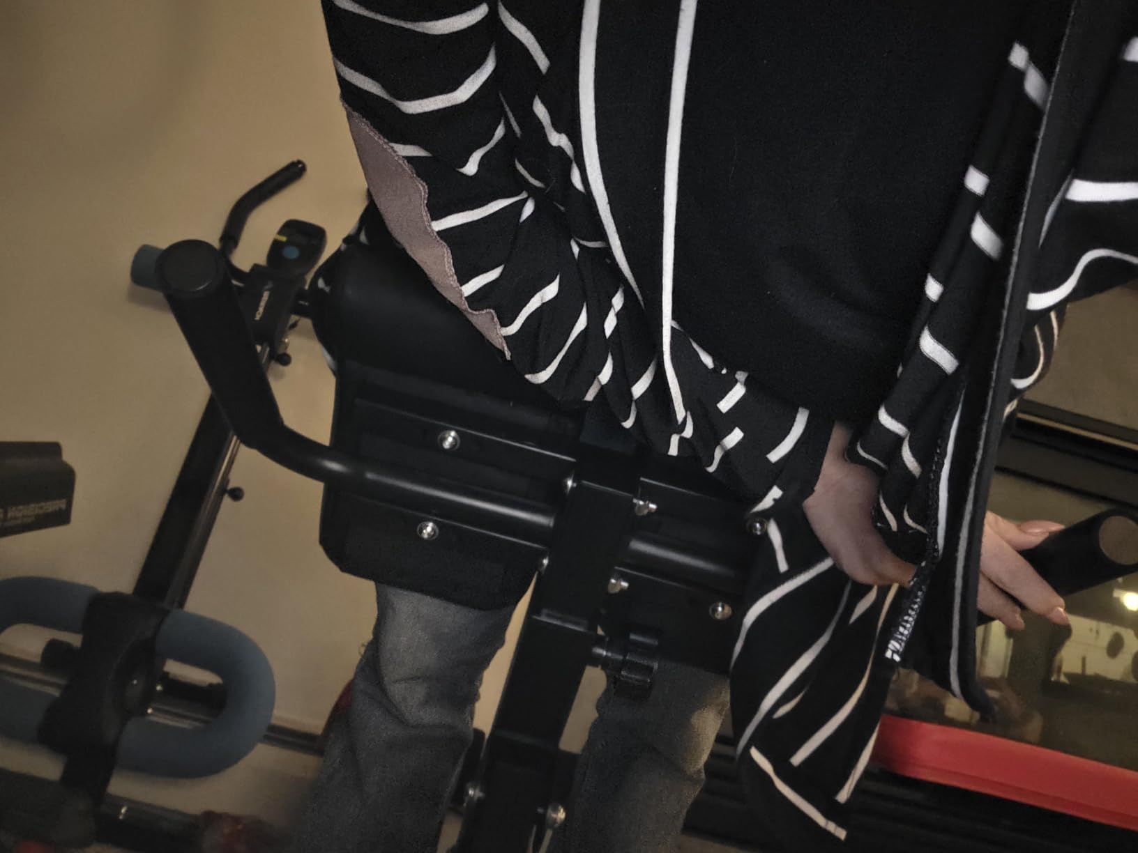 Roman Chair Hyper Back Extension Machine, Foldable for Home Gym customer photo 1