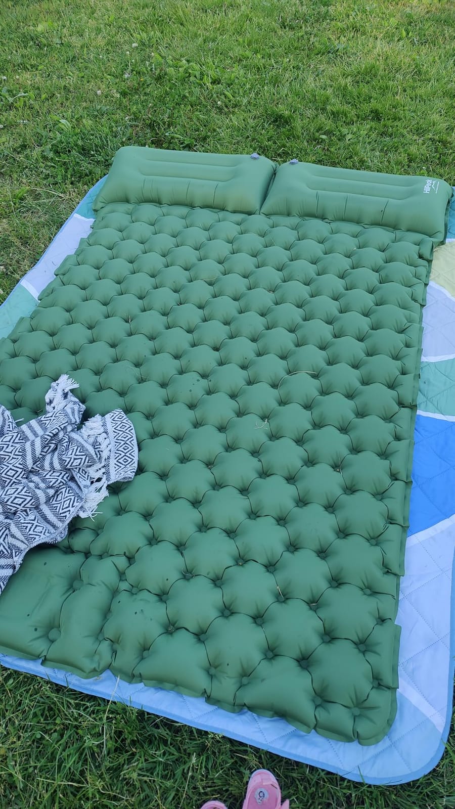 HiiPeak Double Sleeping Pad - Self Inflating 3