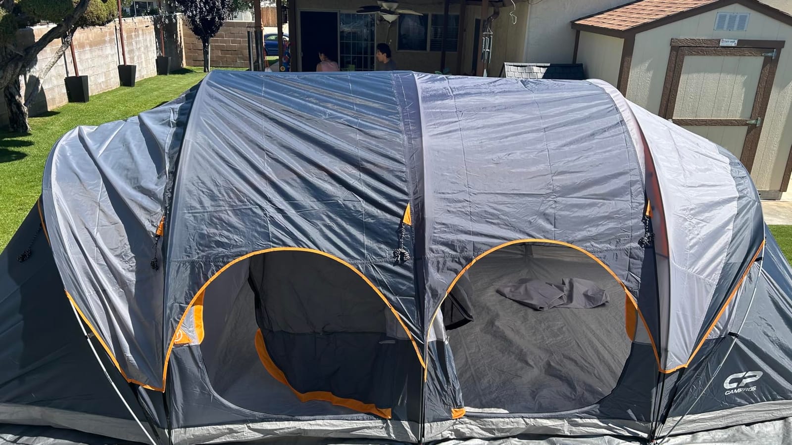 CAMPROS CP 12 Person Camping Tent, 3-Room Family Tent, Rainfly, Waterproof customer photo 1