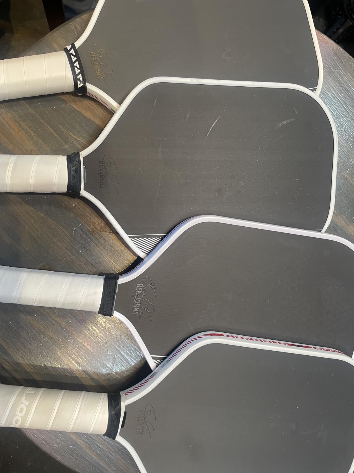 JOOLA Pro IV Pickleball Paddles – Raw Carbon Fiber Surface – Perseus, Hyperion, Scorpeus & Magnus Shapes – 14mm/16mm – Tech Flex Power – Propulsion Core – Wide or Elongated – UPA-A and USAP Approved customer photo 2