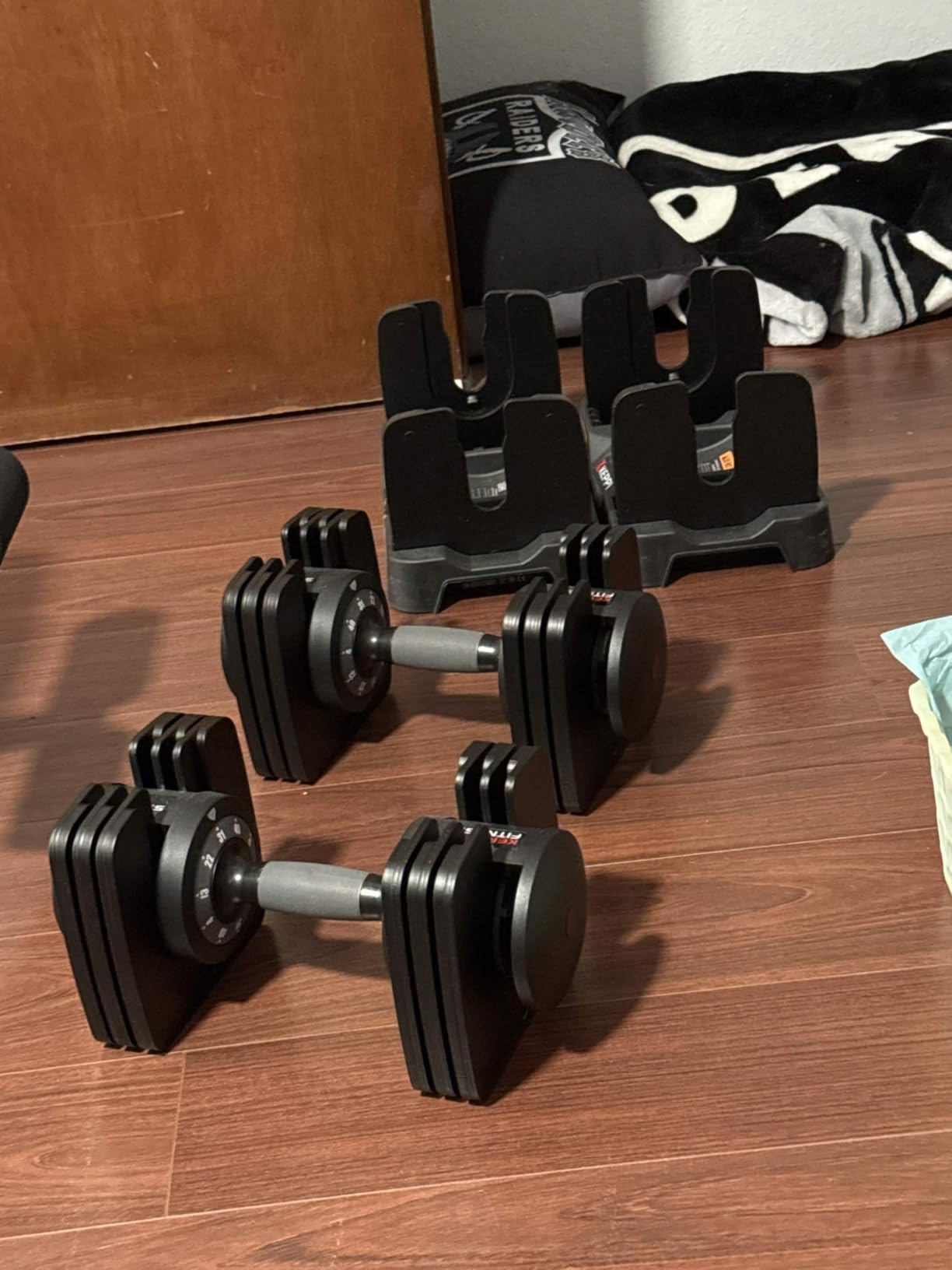 Keppi Adjustable Dumbbells Set of 2, Quick Adjust Weights for Home customer photo 2