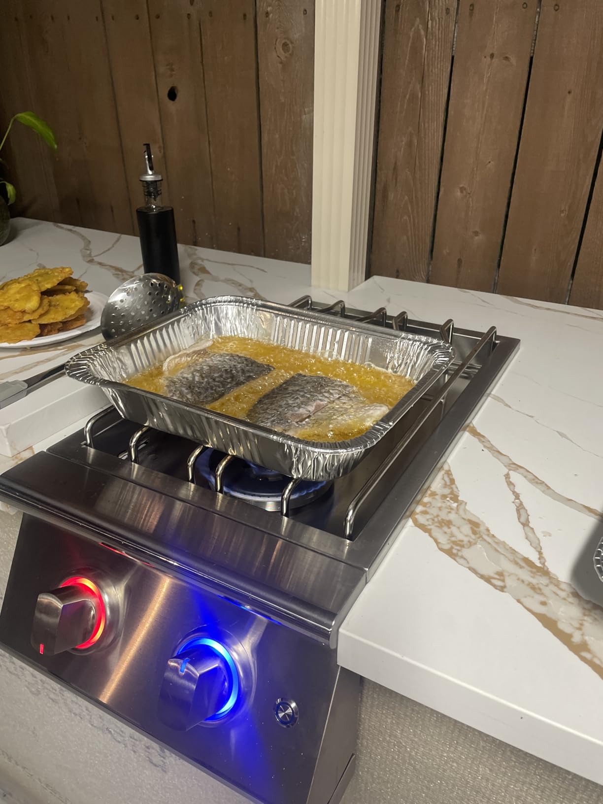 Livory 26 Inch BBQ Head Griddle Grill Combo for Outdoor Kitchen, Natural Gas Built-in Grills for Barbecue Island, 3-Burner, 3 * 14,000 BTU, Premium 304 Stainless Steel, Convertible to Liquid Propane customer photo 1