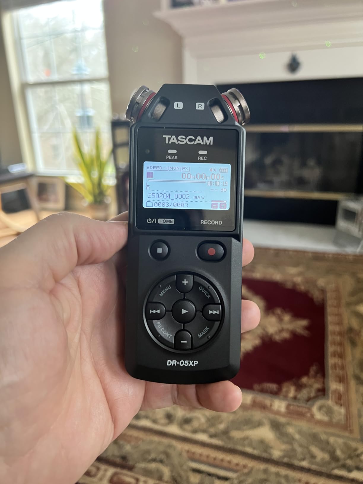 TASCAM DR-05XP 32-Bit Float Portable Handheld Field Recorder and USB-C Audio Interface — Digital Stereo Recording of Music, Sound, Voice, Audio for Video and Podcasting customer photo 2