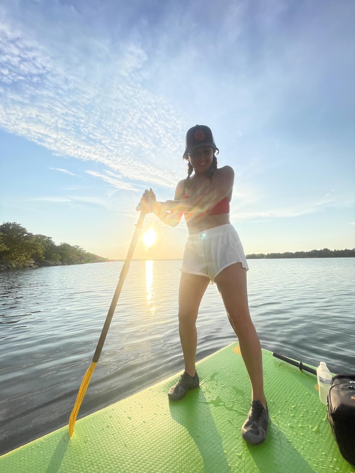 Inflatable Floating Dock for Lakes, Thick Lake Floats for Adults customer photo 2