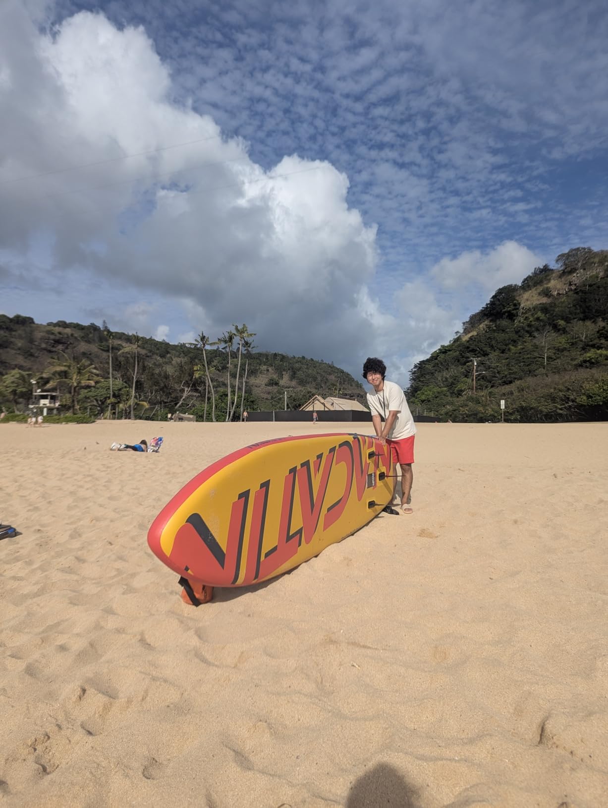 NACATIN 12' Extra Large Inflatable Stand Up Paddle Board with Seat, Wide 36