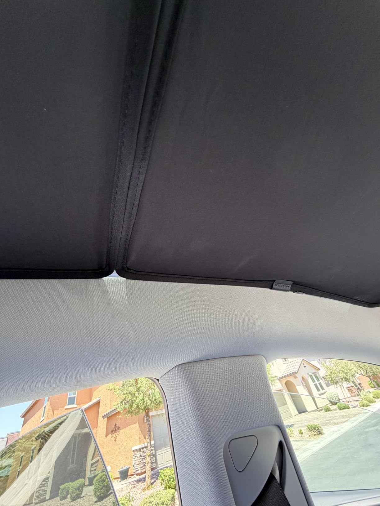 Wigoo for Tesla Model 3 Accessories Sunshade roof, Interior Gray customer photo 2