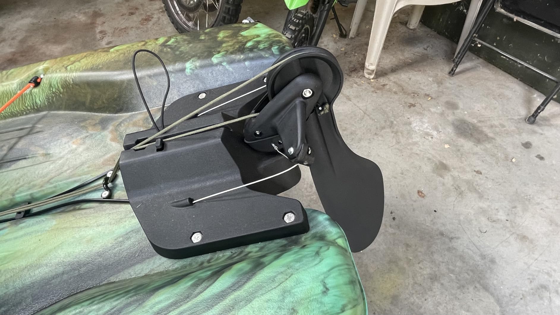 Pelican Catch Kicker 110 HDII - Sit on top Fishing Angler Pedal Kayak - Amazonia - HyDryve II Pedal System - Stable - 11 ft customer photo 2