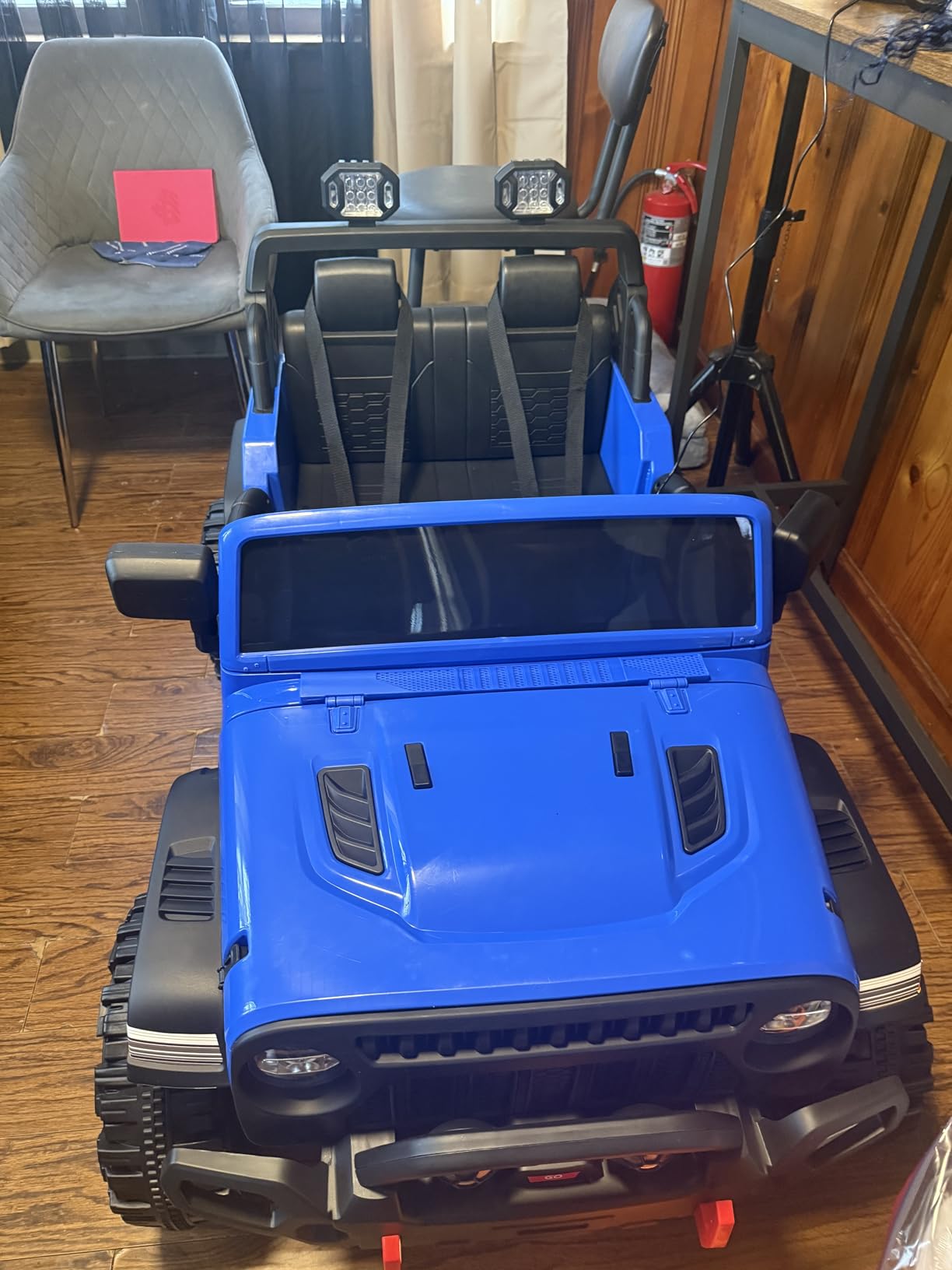Hikiddo 2 Seater 24V Electric Ride on Car for Kid 4-8 w/Remote, EVA Tires customer photo 2