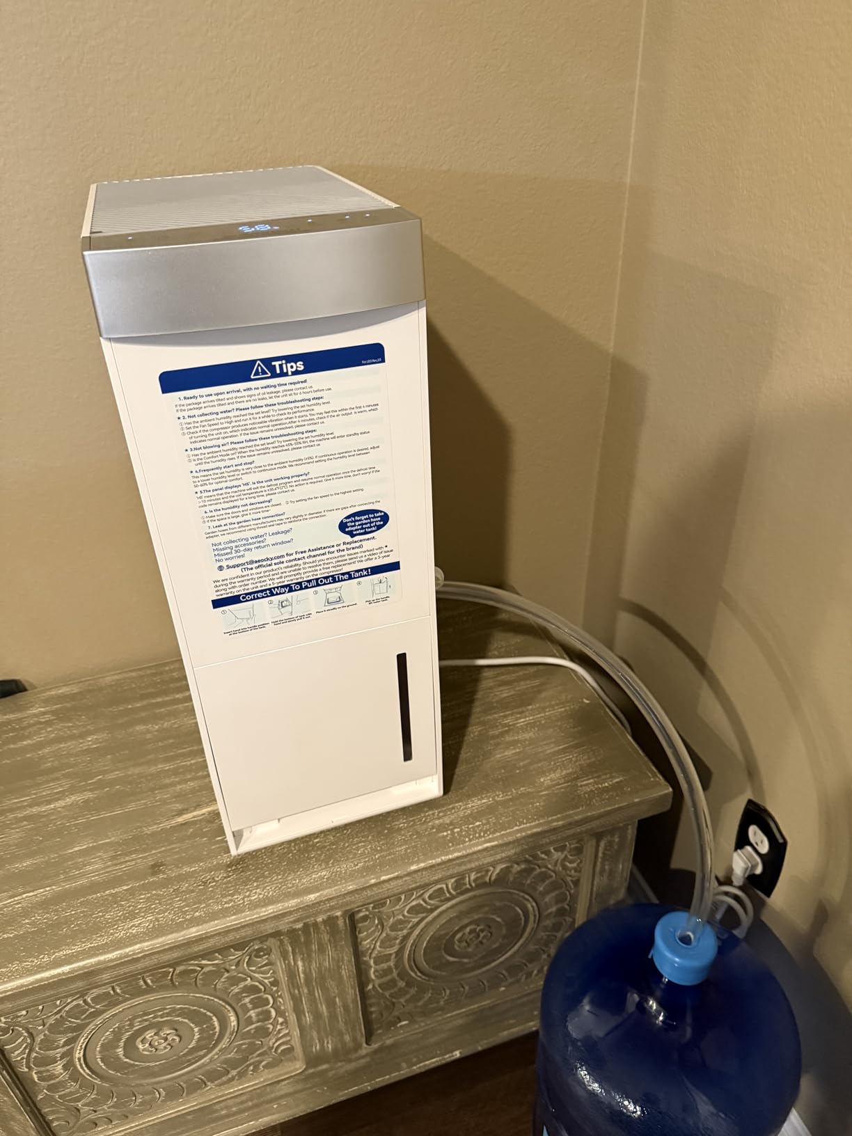 AEOCKY 5000Sq.Ft Energy Star Version 6.0 Dehumidifier for Basement customer photo 2
