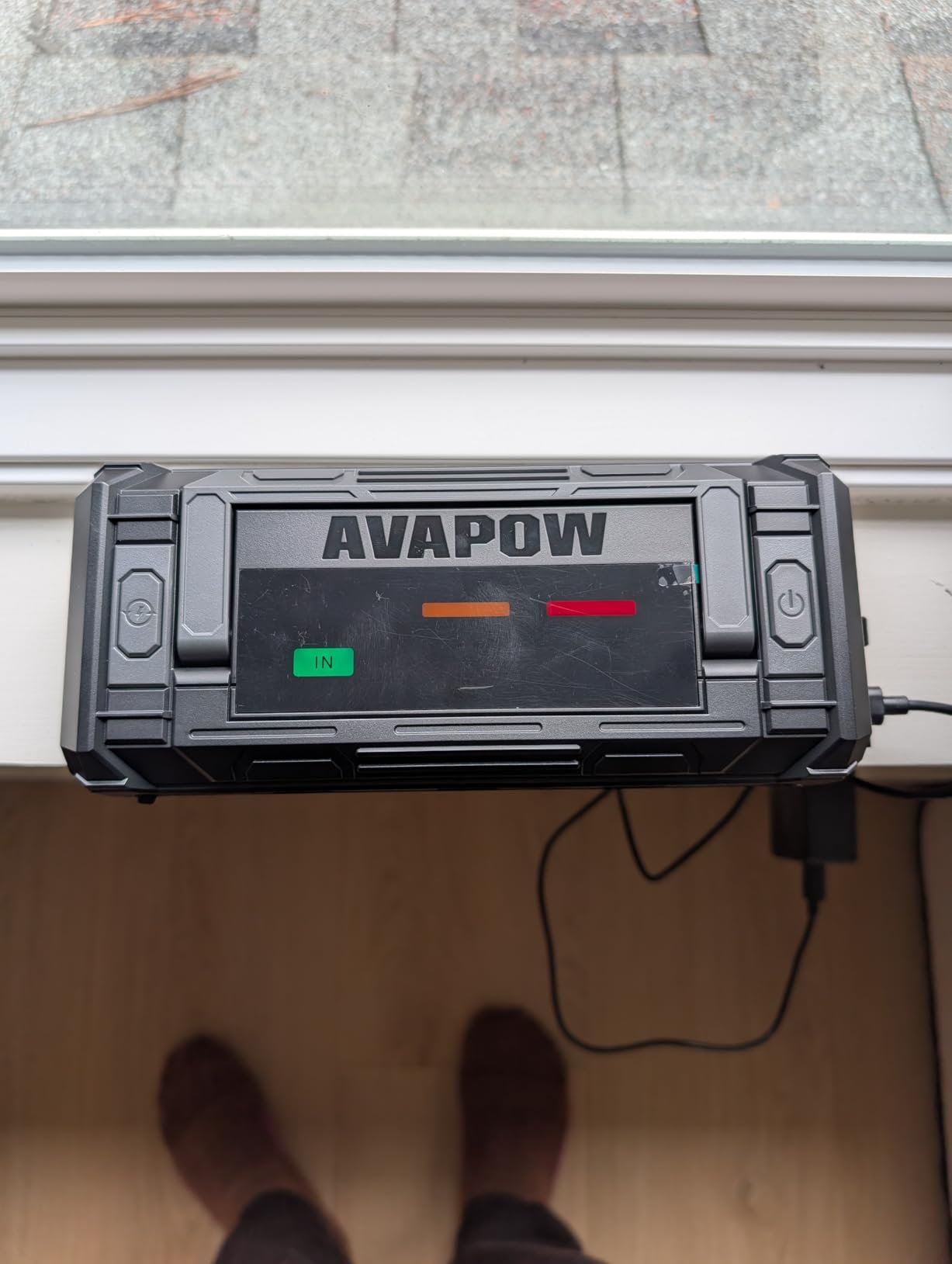 AVAPOW 8000A Battery Jumper Starter Portable with 4″ HD Display PD 30W Dual-Way Fast Charging, 12V Car Starter Jump Box & Battery Booster for All Gas & Up to All Diesel Engines customer photo 1