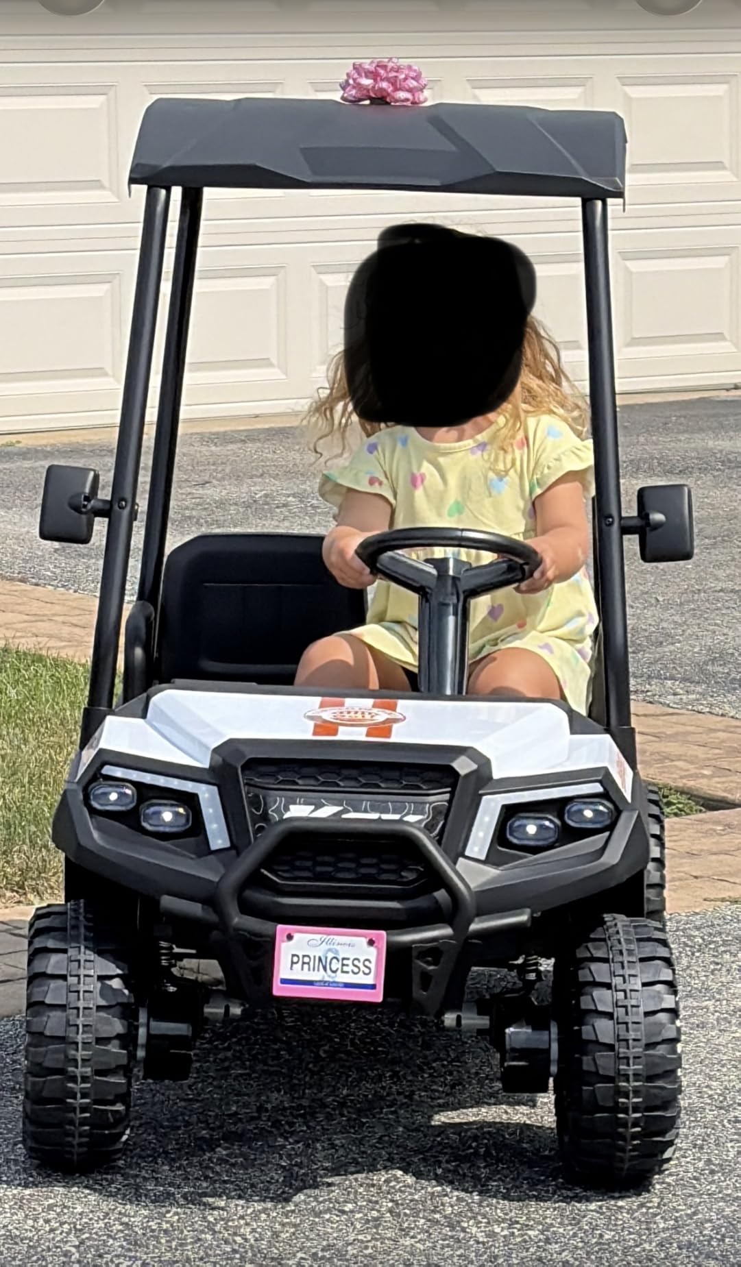 4 Seater Kids Golf Cart, 24V Ride on Car for Big Kids customer photo 1