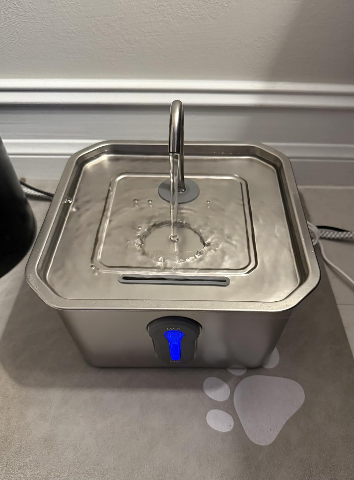 4L Large Cat Water Fountain for Multiple Cats Pet Water Fountain for Drinking Watering Supplies Pets Dog Small Animal Automatic Cat Water Dispenser for Cats Quiet Indoor customer photo 2