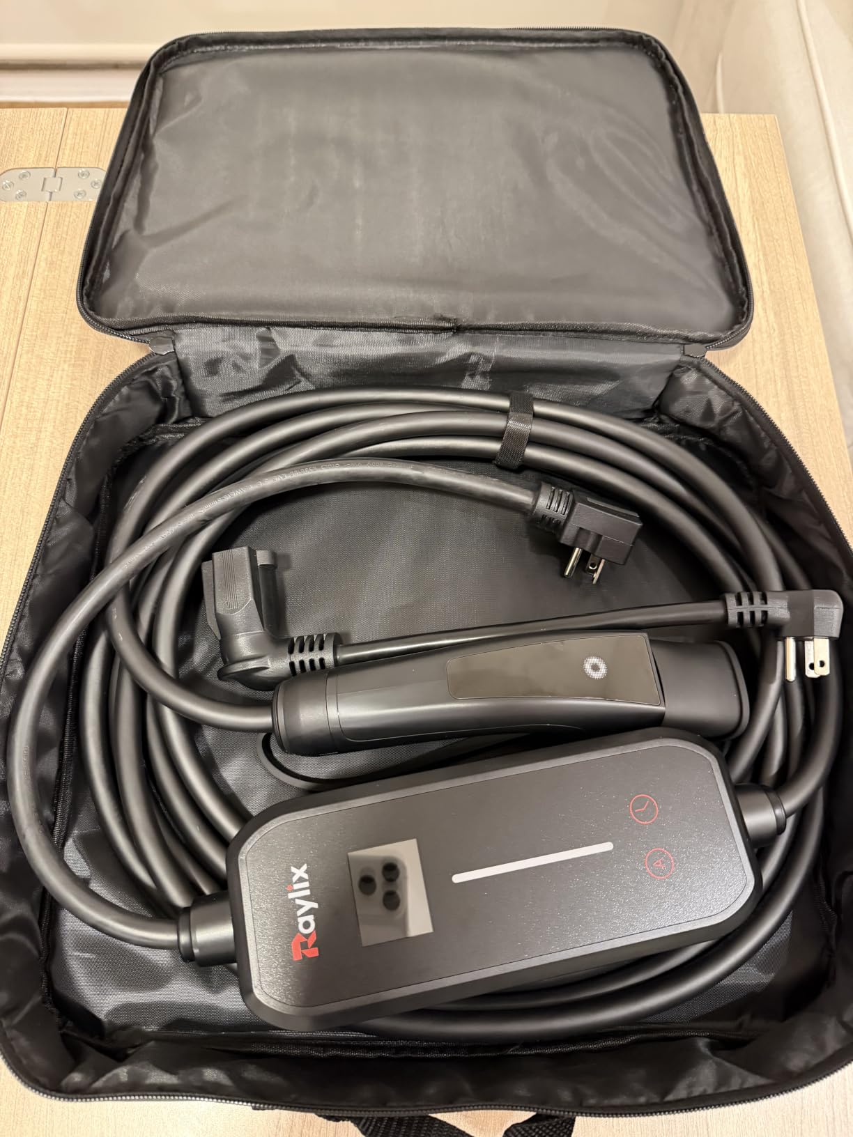2026 Upgraded Level 1&2 EV Charger for ALL J1772 EV, NEMA5-15/6-20Plug customer photo 1