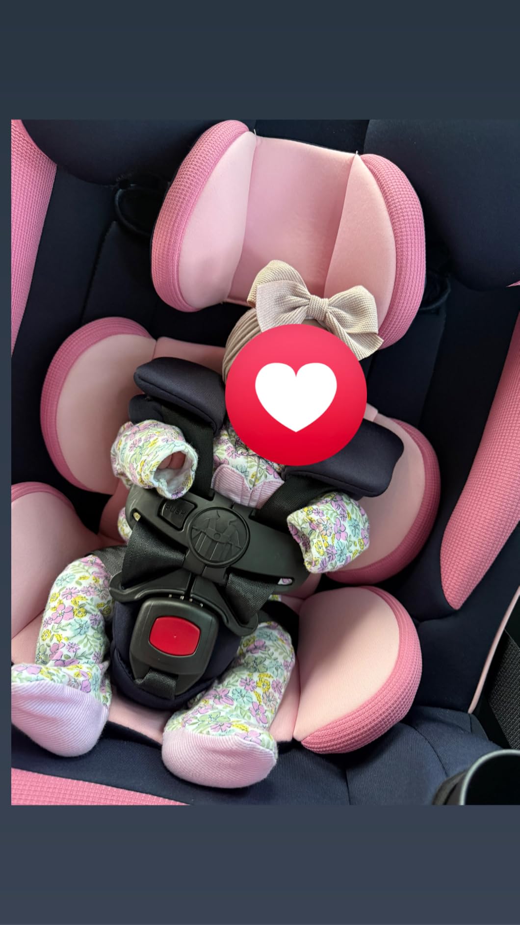 Safety 1st Grow and Go All-in-One Convertible Car Seat, Rear Facing, 5-40 lbs, Forward Facing (30–65 lbs), High Back Booster Seat 40-100 pounds, Green Gables customer photo 2