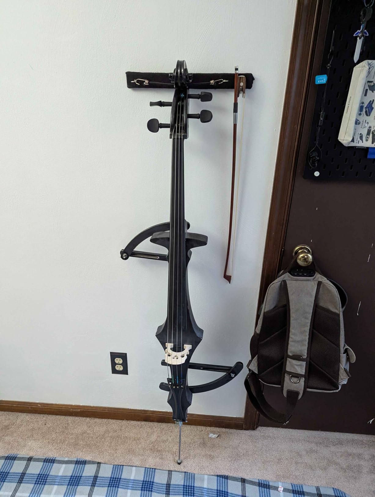 Ktaxon Foldable Electric Cello 4/4 Full Size Silent Cello(Foldable Z Style) customer photo 1