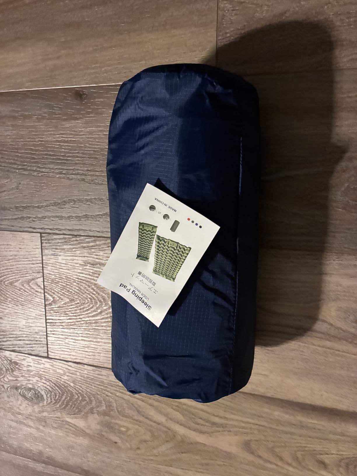 4 Inch 1.9 lb Backpacking Sleeping Pad with Fast Foot Pump customer photo 2