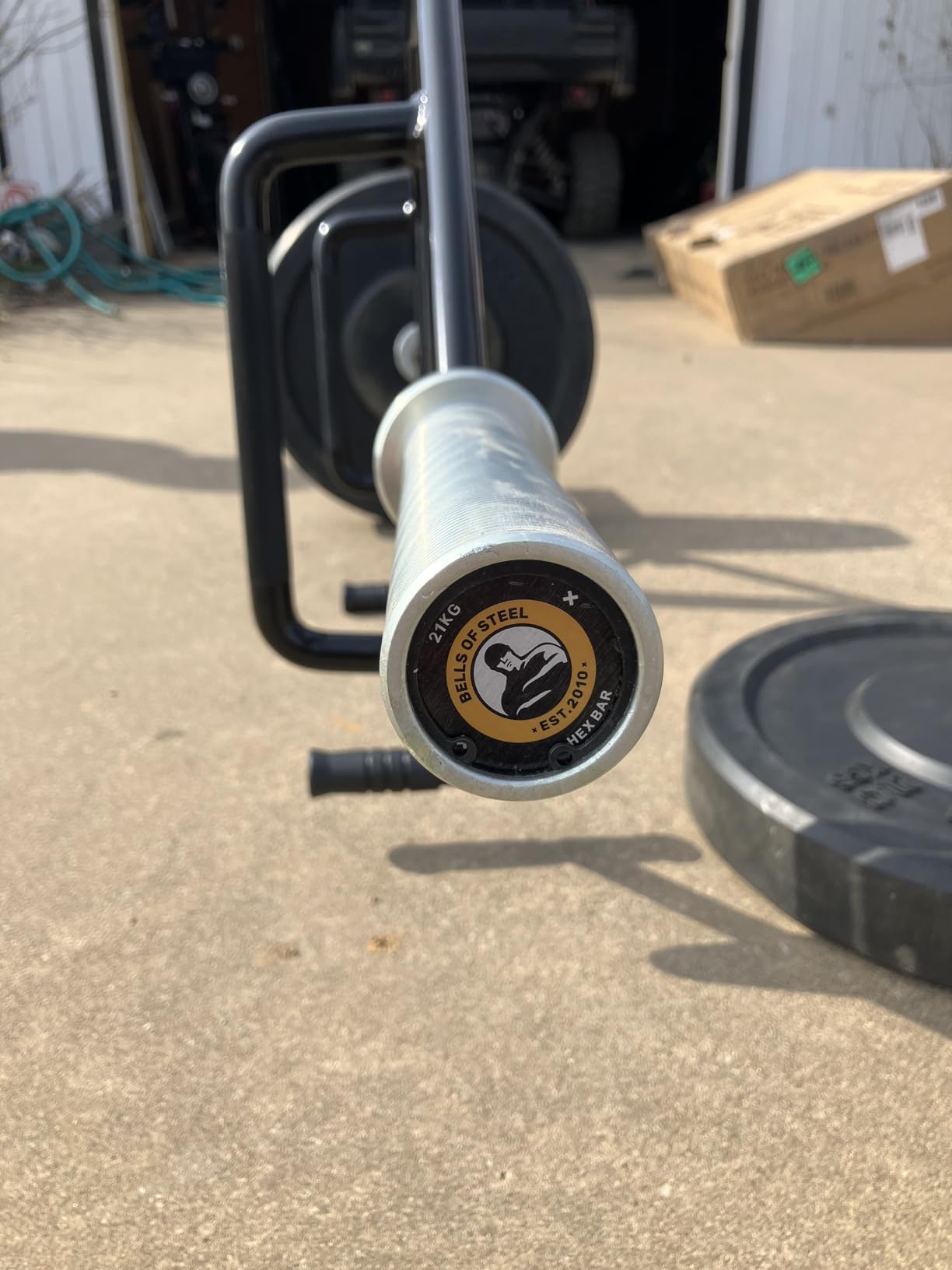 Trap Bar Bells of Steel - Open Hex Deadlift with Rotating Jack, 700 lb customer photo 2