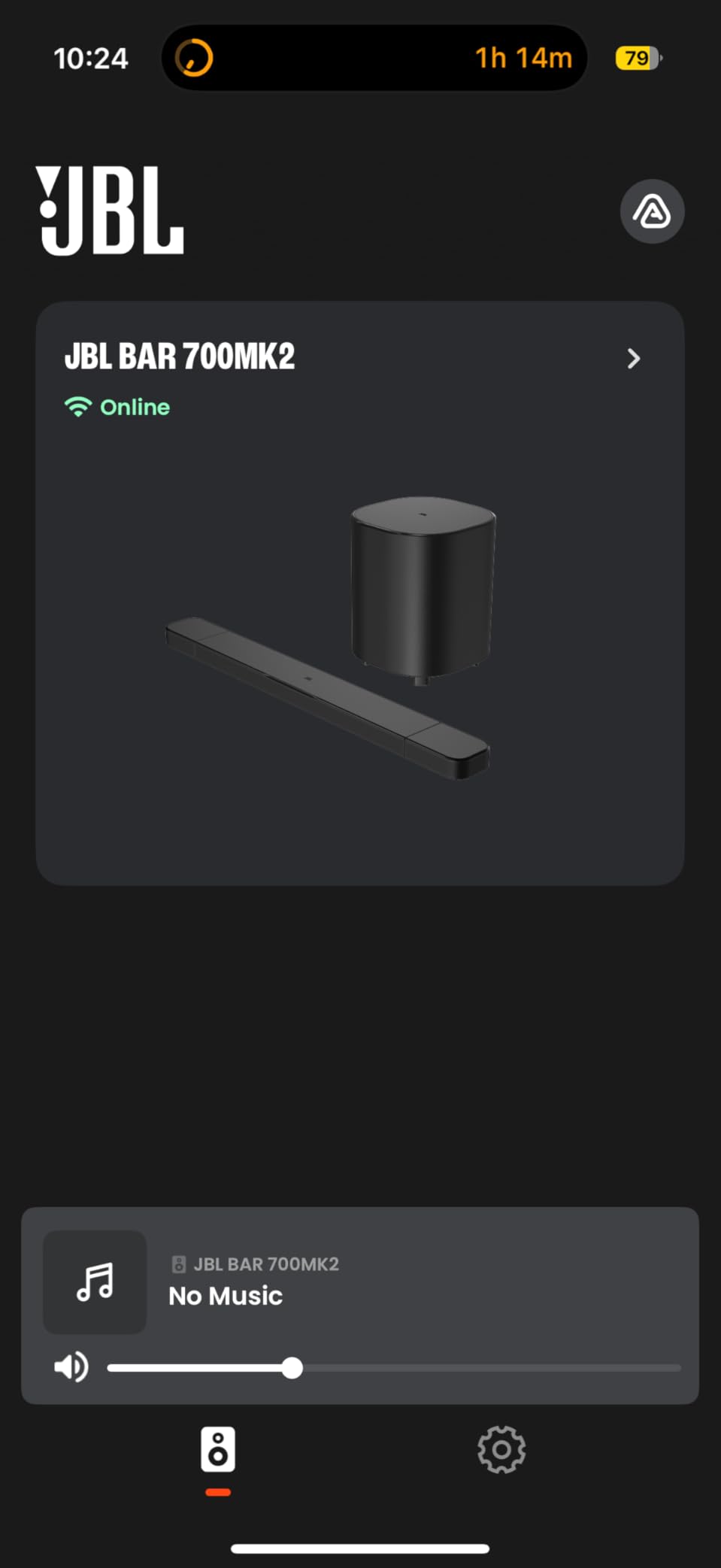 JBL Bar 700MK2 Soundbar with Subwoofer, Dolby Atmos Surround - Black customer photo 1