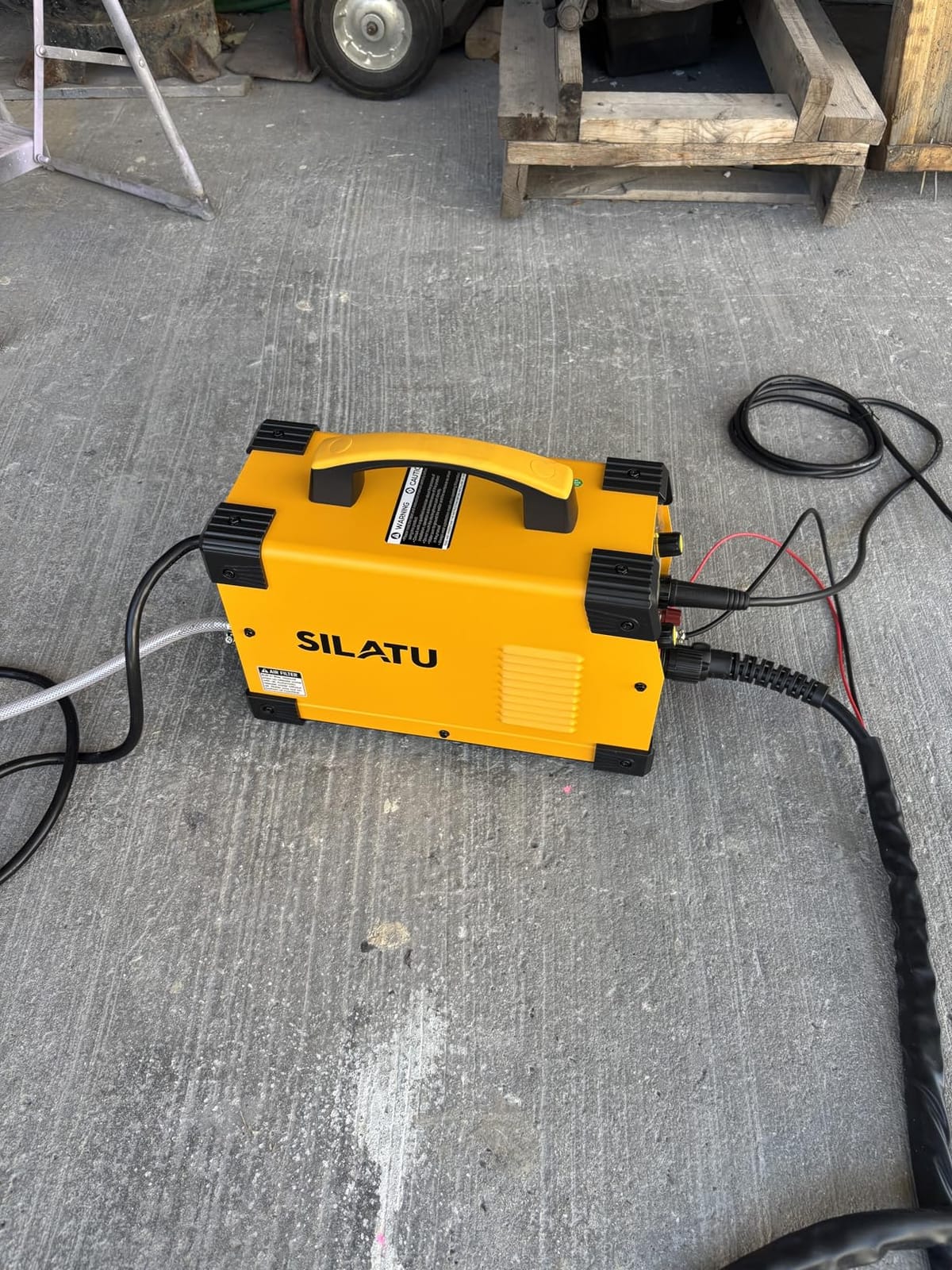 SILATU 75A Plasma Cutter Machine, HF Pilot Arc, 110V/220V, 1'' Max Cut customer photo 2