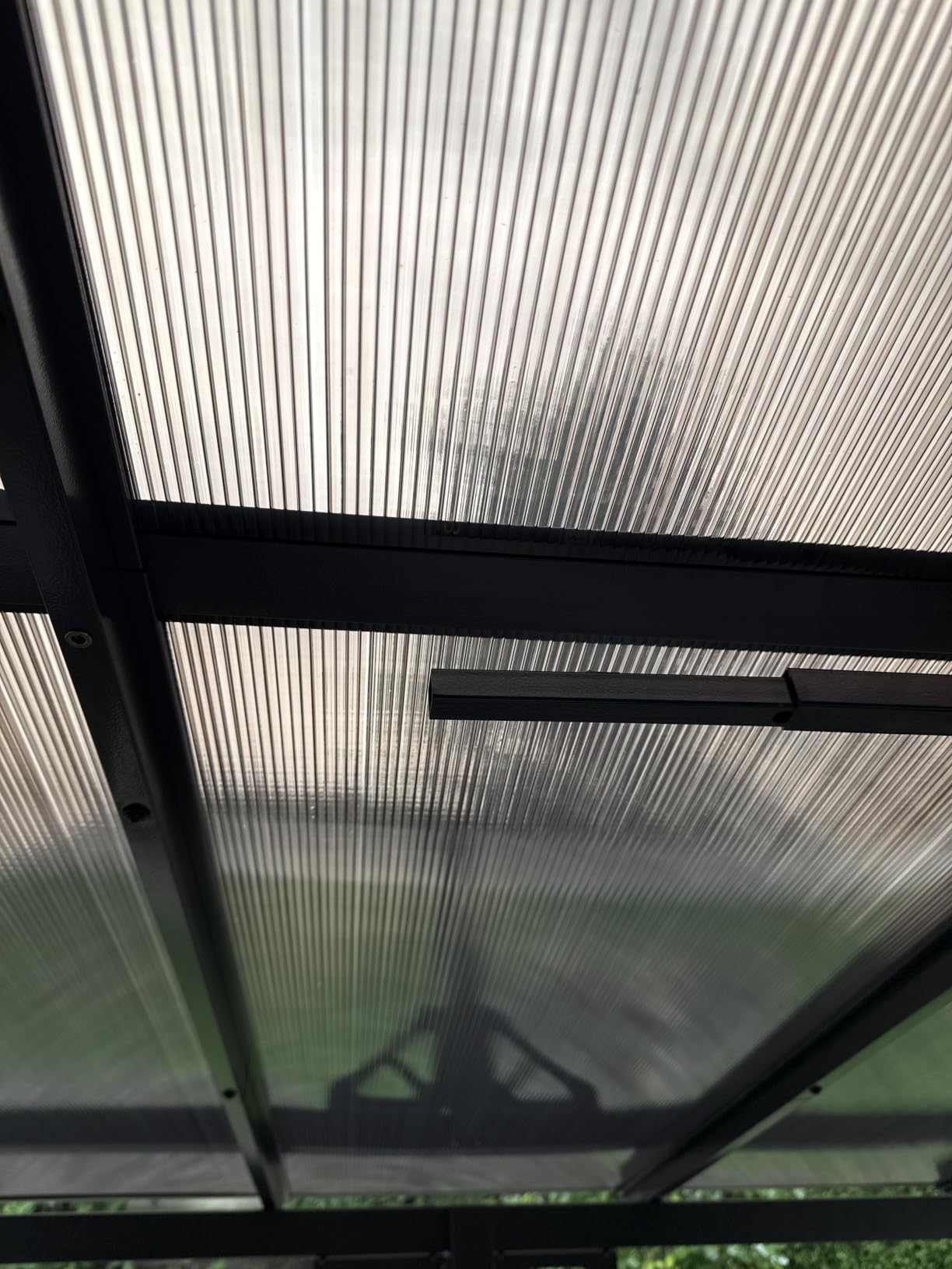 Aoxun 8’x10’ Gazebo for Patio, Gazebo Pergola with Sloped Roof, Black customer photo 1
