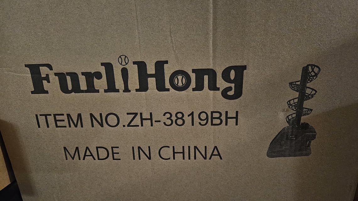 Furlihong 3819BH Portable Tennis Ball Machine customer photo 2