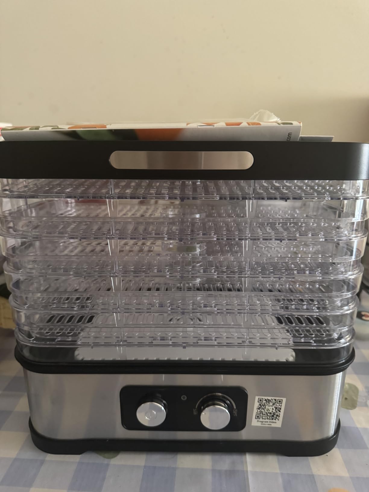 Small Food Dehydrator for Jerky, Fruit, Herbs & Pet Treats customer photo 1