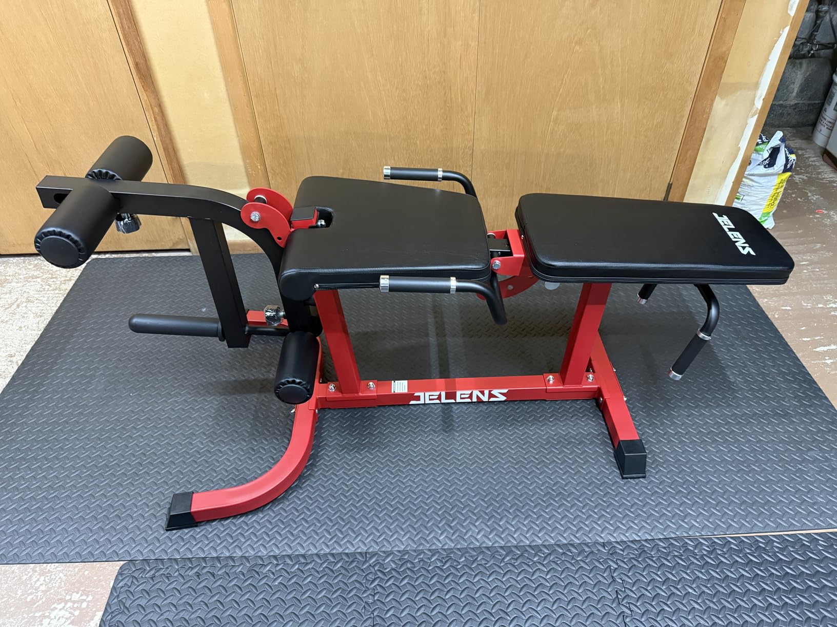 JELENS J10 Leg Extension and Curl Machine, Adjustable Leg Curl Machine for Home Gym, Seated Leg Extension and Lying Curl Machine for Lower Body Workouts customer photo 2