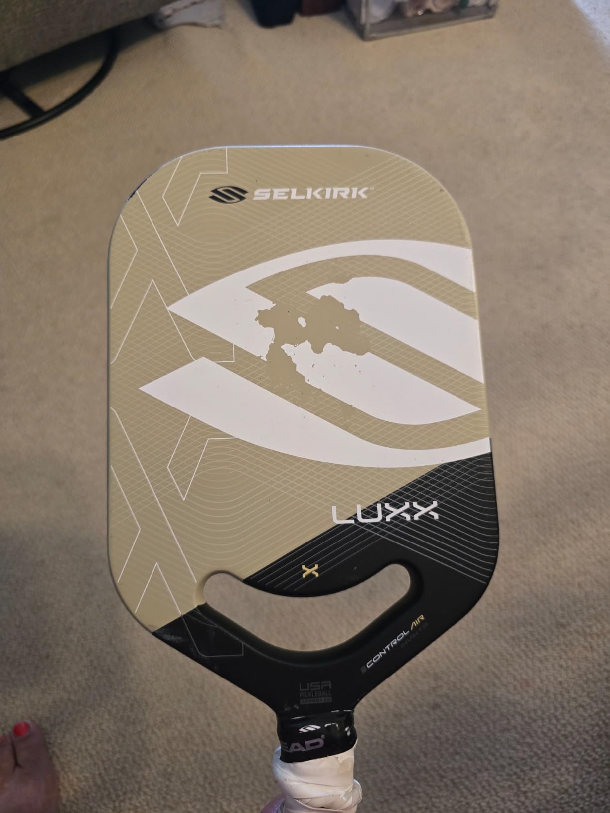 Selkirk Sport Labs 007 Pickleball Paddles | Raw Carbon Fiber + Titanium customer photo 2