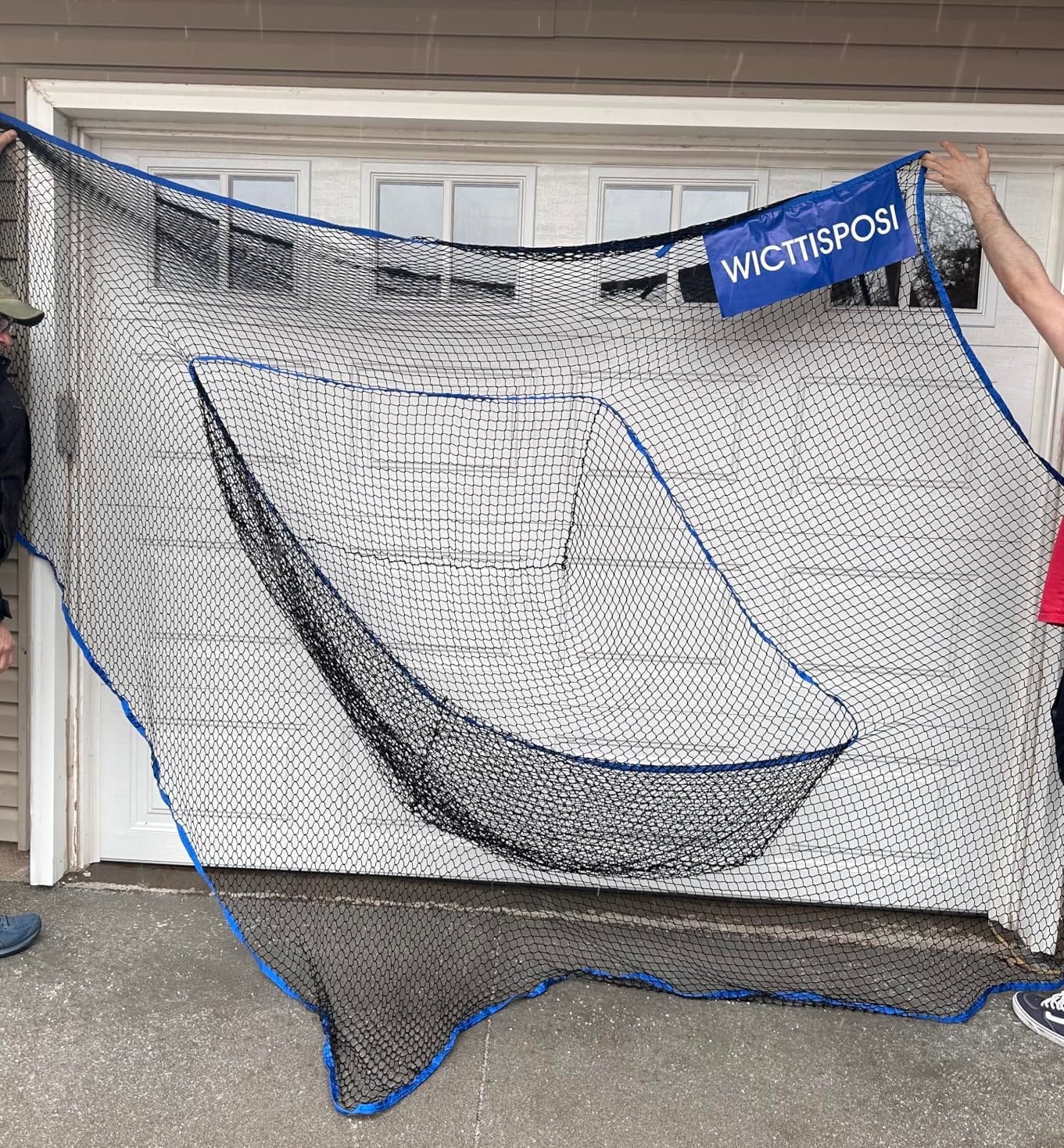 Golf Net with Extra Striking Net, Heavy Duty Golf Practice Hitting Net customer photo 2