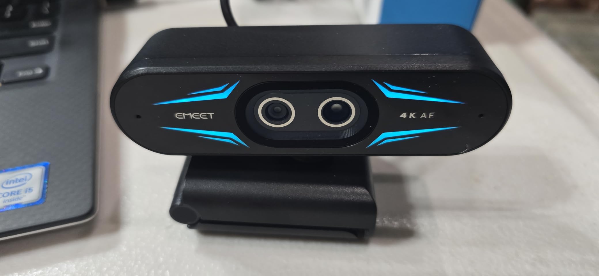 EMEET C60E Dual-Camera 4K Webcam for Streaming, Wide-Angle & Telephoto customer photo 1