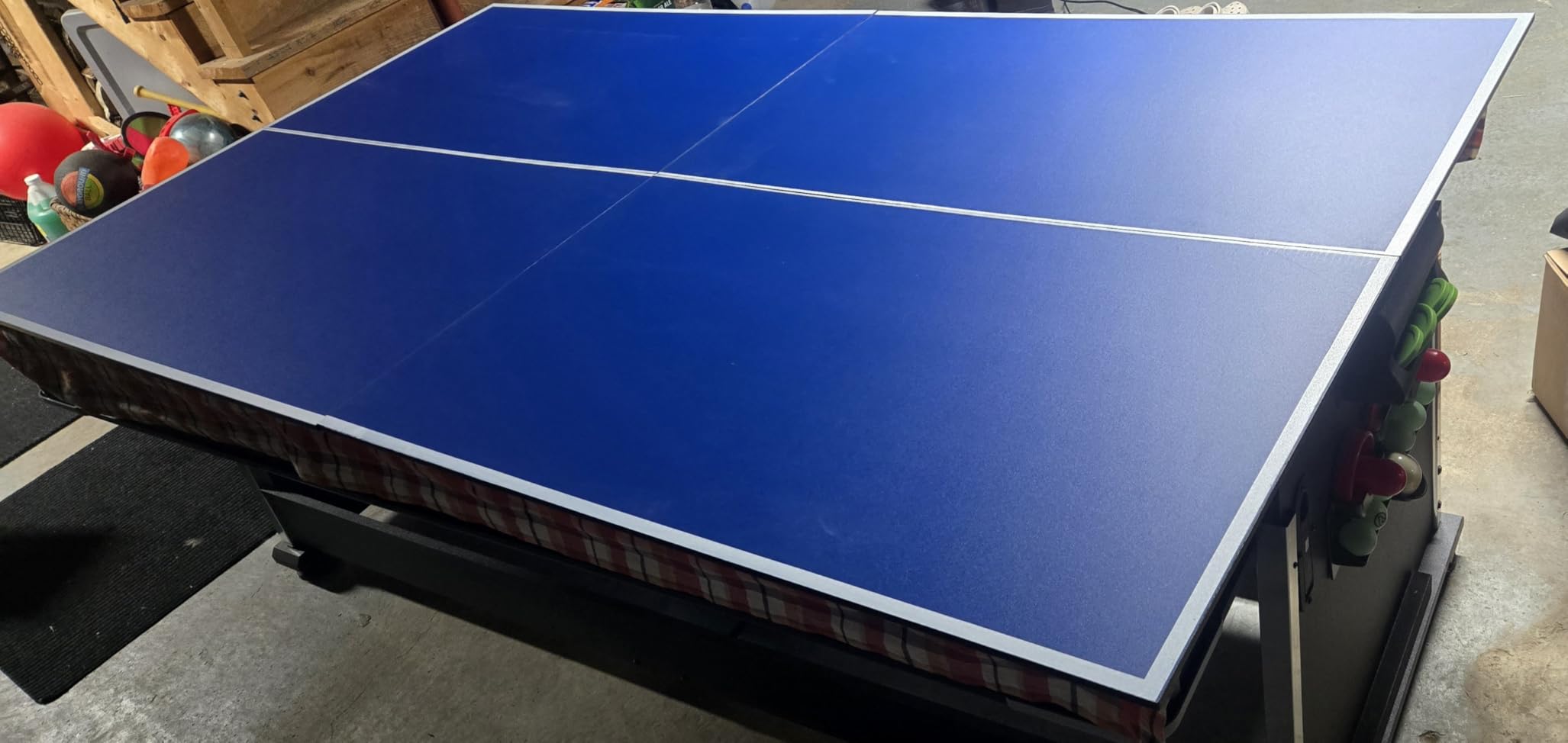 Ping Pong Table Topper for Pool Table, Folding Table Tennis Top customer photo 2