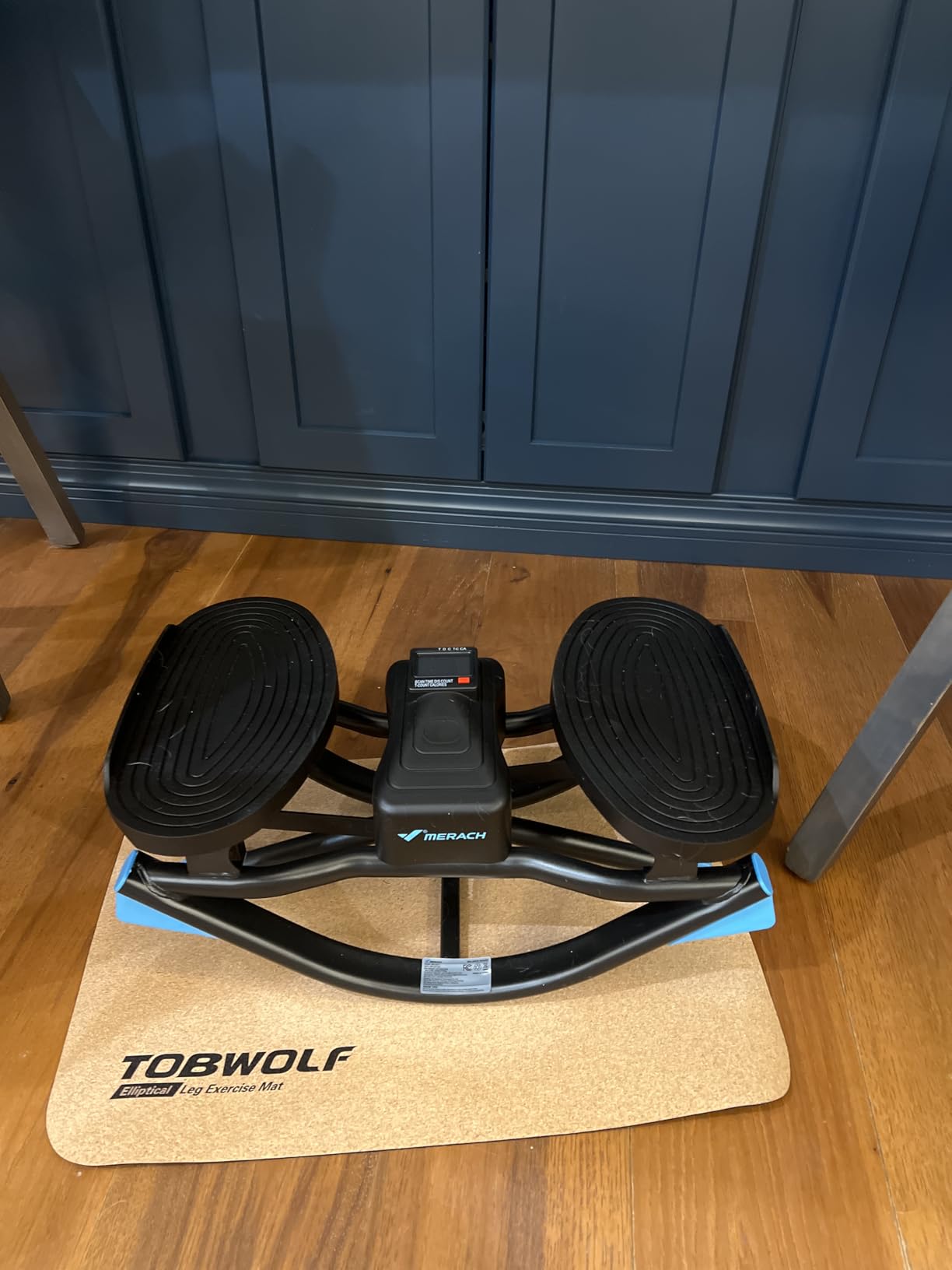 Merach Rocking Steppers for Exercise at Home, 3D Motion Stair Stepper customer photo 2