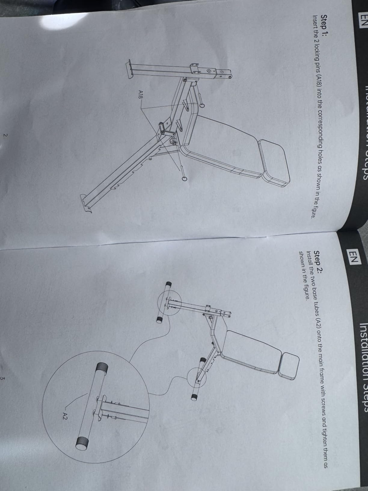 JOROTO Adjustable Weight Bench, Leg & Back Extension, Preacher Curl Bench customer photo 1