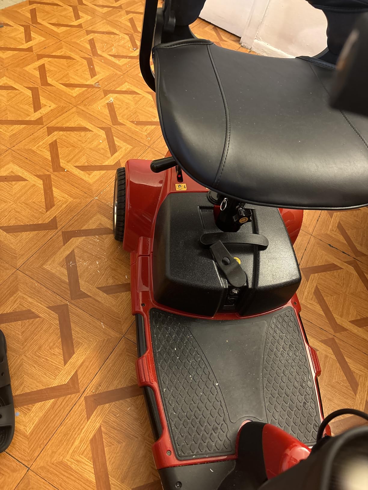4 Wheel Mobility Scooters for Adults，Electric Power Mobile Scooters for Seniors，Foldable and Compact Heavy Duty Travel Scooter with Basket，Lights，Long-Lasting Battery and Cup Holder customer photo 2