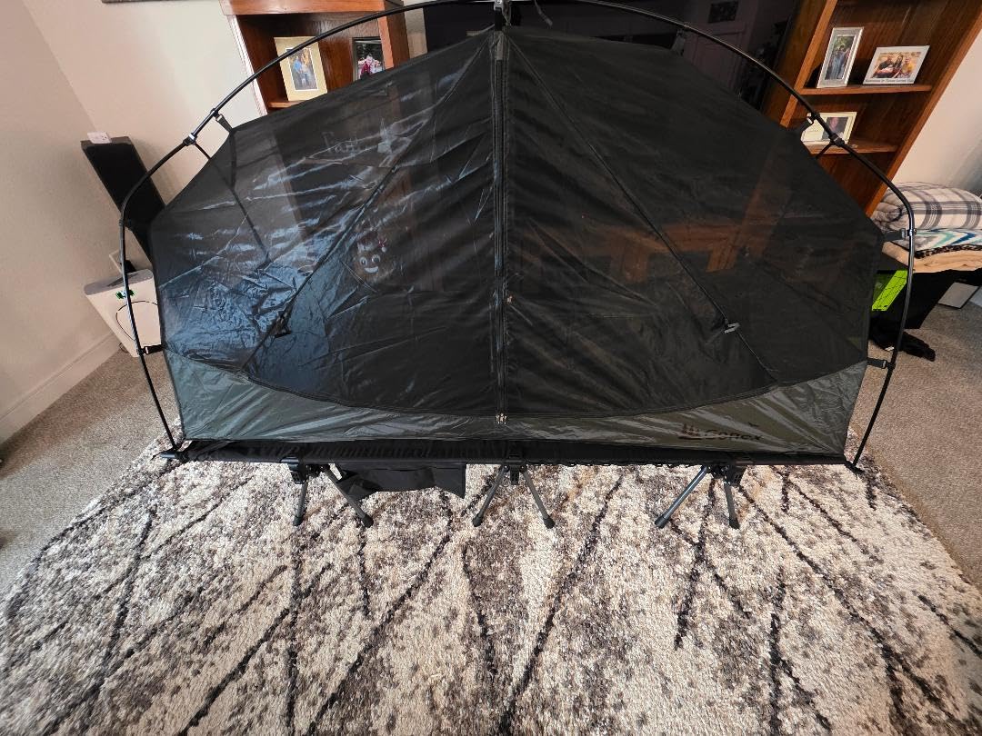 Gonex Camping Tent Cot 1 Person Folding Off-Ground Cot Supports 350 lbs customer photo 2