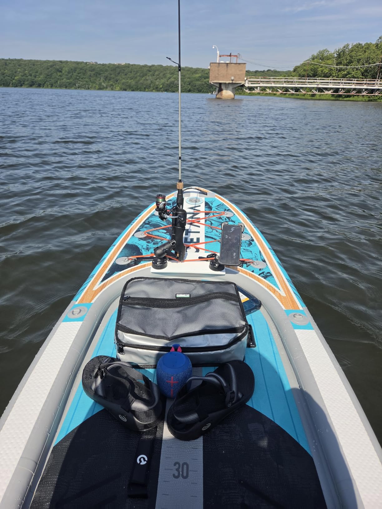CETANA Extra Wide Inflatable Paddle Board 11'6 x 35