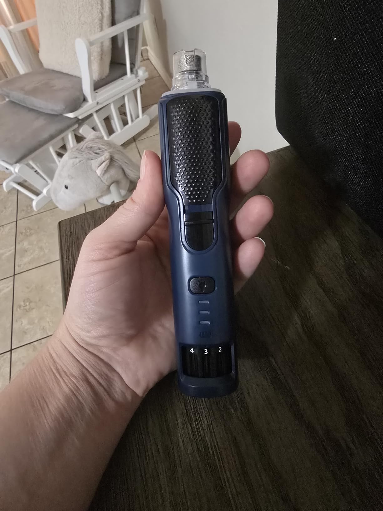 CATPICK 7-Speed Quiet Dog & Cat Nail Grinder with 360° LED for Thick Nails customer photo 1