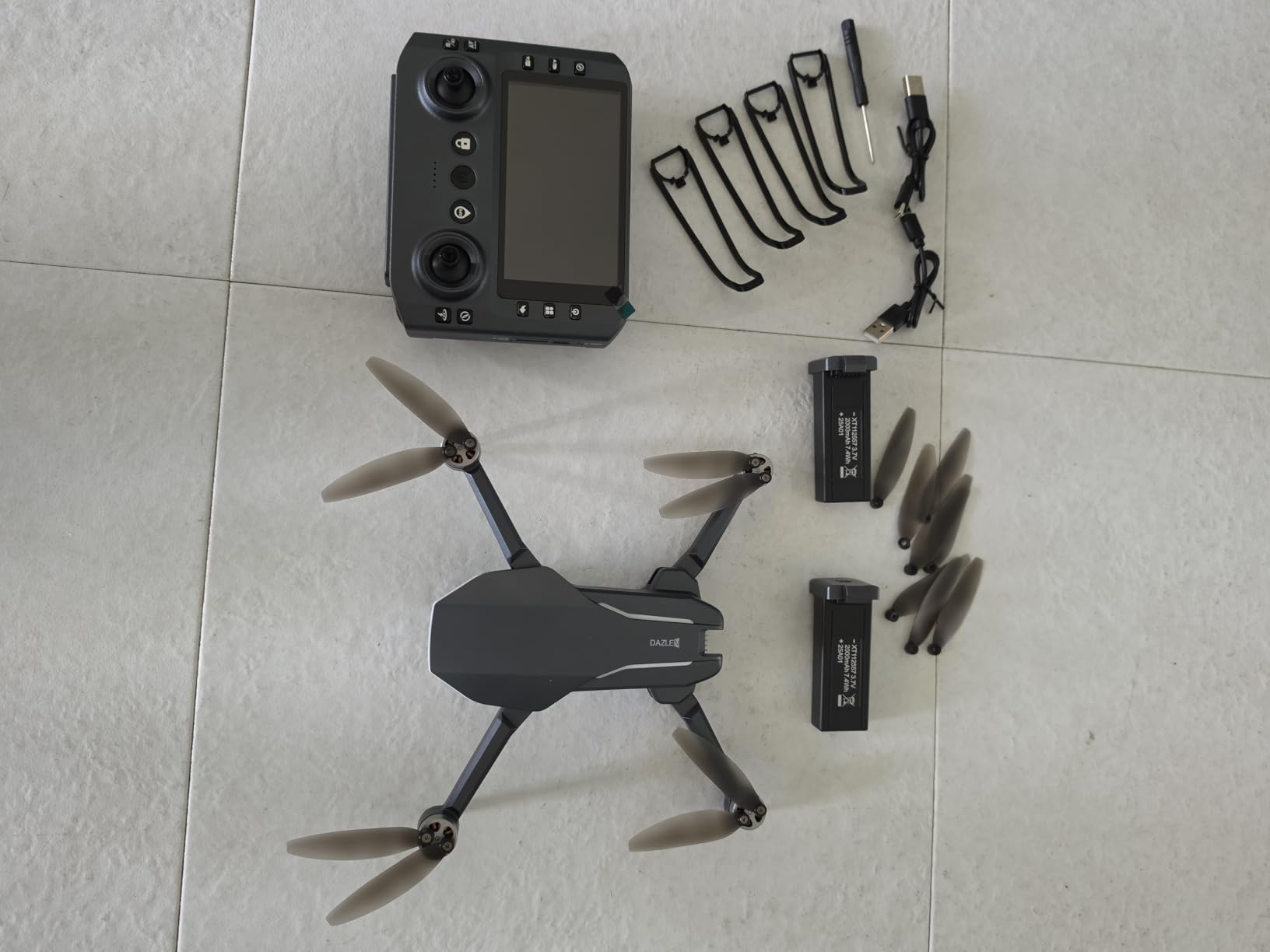 Drone with 1080P Camera, Foldable Remote Control Quadcopter for Adults Beginners, Mini Drone with Stable Hover, Waypoint Fly, 3D Flips, One Key Start, 2 Batteries, Easy to Fly Indoors & Outdoors customer photo 1